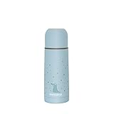 Miniland Isolierflasche 350ml für Babynahrung - SILKY THERMOS AZURE