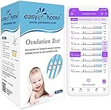Easy@Home 25 Ovulationstest Kinderwunsch Fruchtbarkeitstest für Frauen Eisprung 25 mIU/ml,...